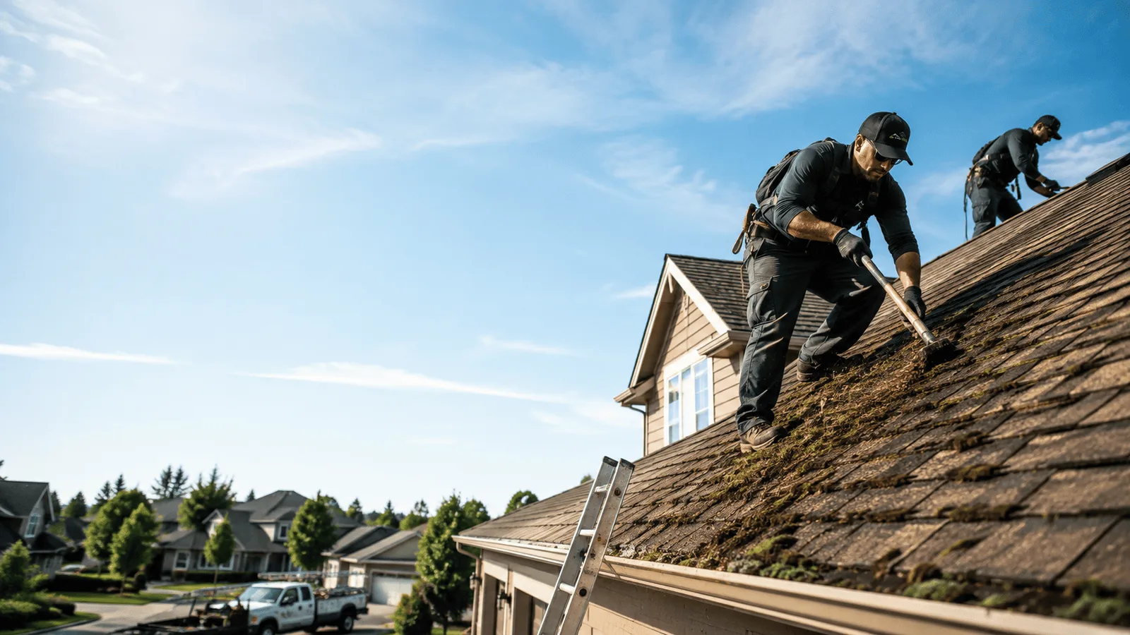 Roof Moss Removal in Humble, TX near me